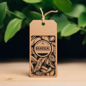Etiquetas de cartón Recicladas Personalizadas