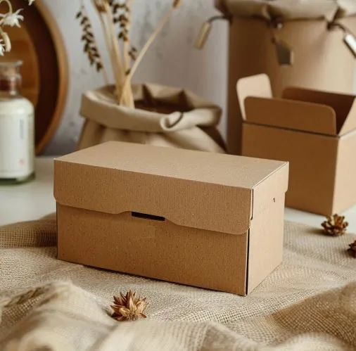caja de carton para producto artesanal