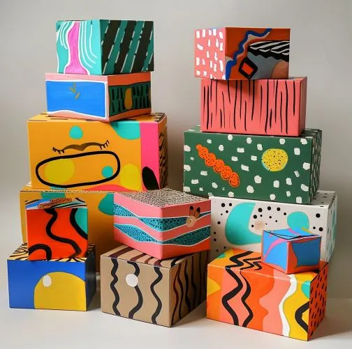 cajas de cartón